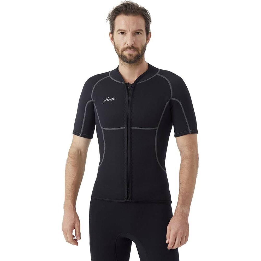 New Hevto Men Wetsuit Top Medium